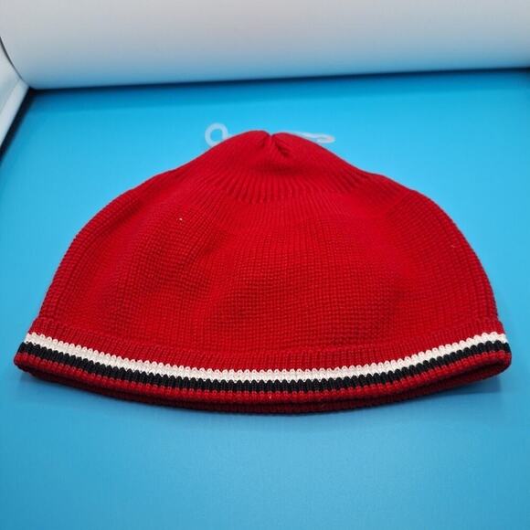 Nebraska Huskers Beanie Cap One Size Red - Picture 2 of 4